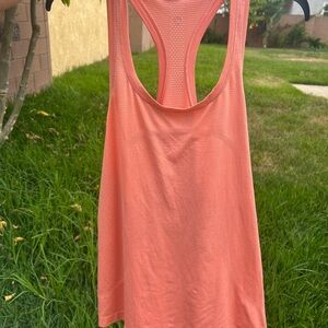 Lululemon Athletica Peach Racerback Tank Top